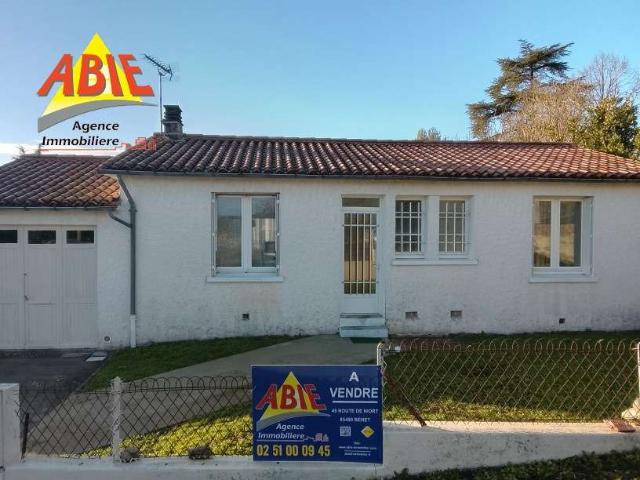 Vente maison 4 pièces Fontenay le Comte 85