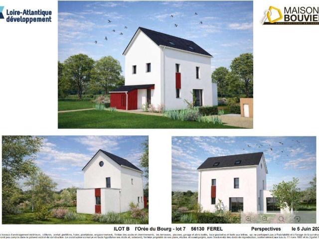 Vente maison 4 pièces Férel 56