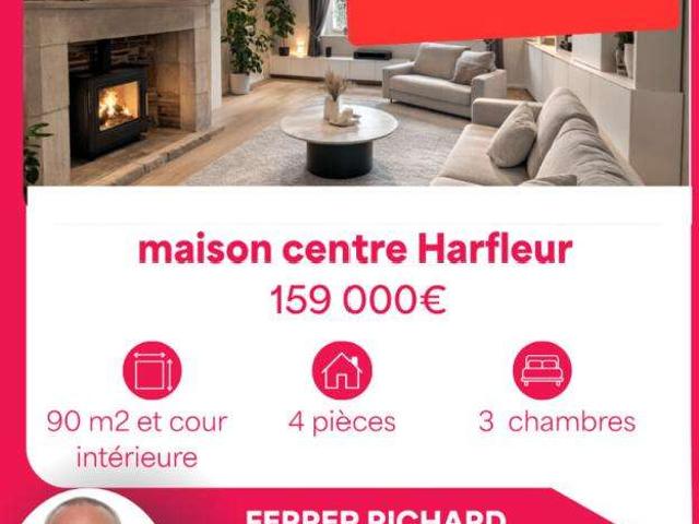 Vente maison 4 pièces Harfleur 76