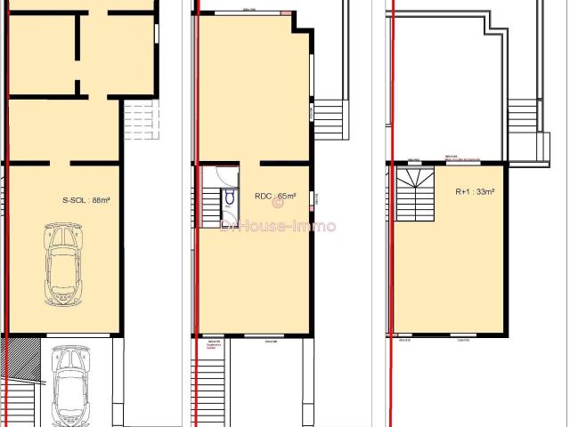 Vente maison 4 pièces Ingrandes 49