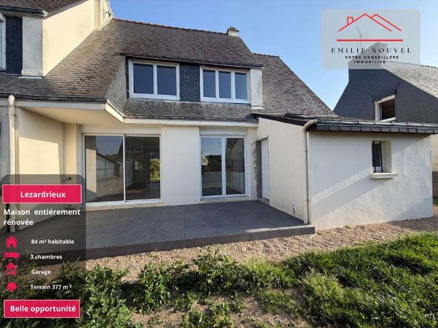 Vente maison 4 pièces Lézardrieux 22