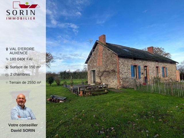 Vente maison 4 pièces Le Louroux Beconnais 49