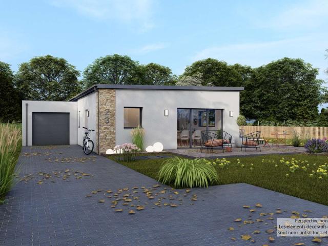 Vente maison 4 pièces Merlevenez 56