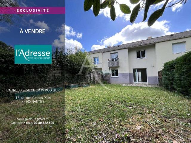 Vente maison 4 pièces Nantes Beaujoire Saint Joseph 44