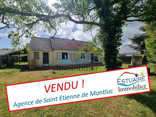 Vente maison 4 pièces Saint Étienne de Montluc 44
