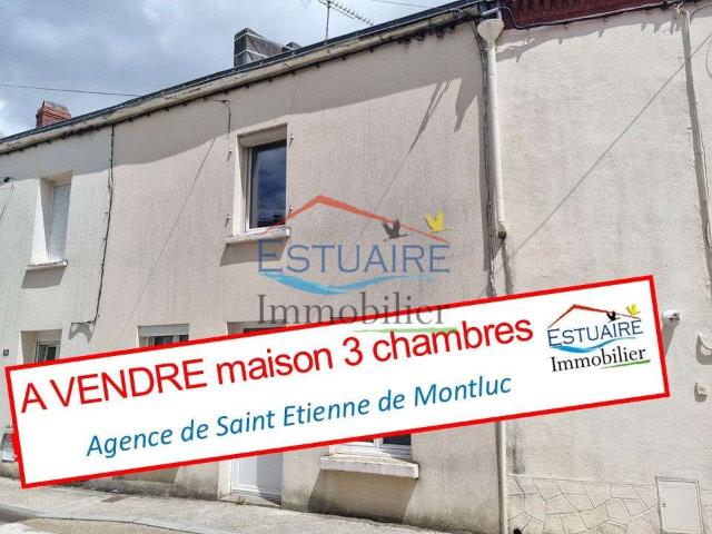 Vente maison 4 pièces Saint Étienne de Montluc 44