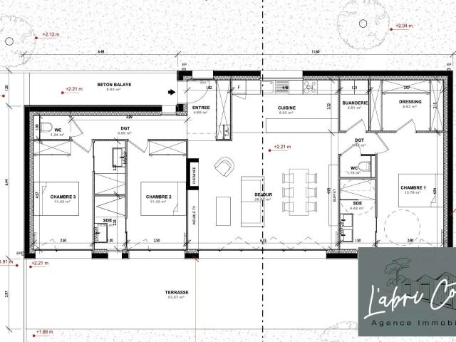 Vente maison 4 pièces Saint Hilaire de Riez 85