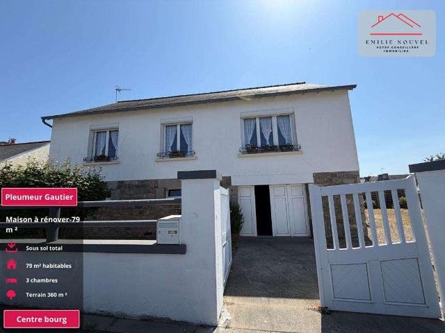 Vente maison 4 pièces Pleumeur Gautier 22