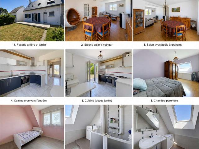 Vente maison 4 pièces Ploemeur Centre Ville 56