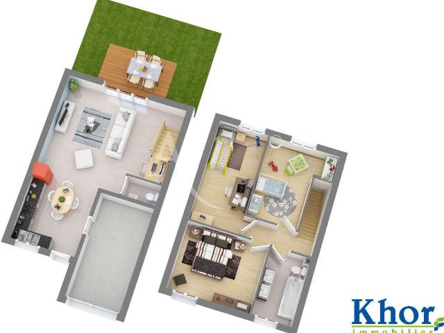 Vente maison 4 pièces Rouillon 72