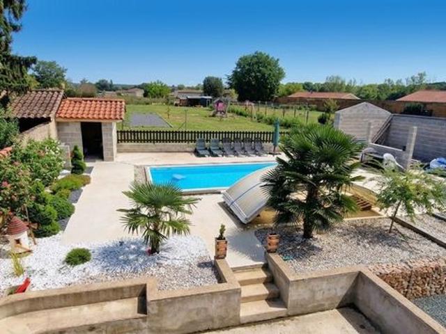 Vente | Maison T6 | 4ch | 132 m² | Saint Georges de Reneins | Expo Sud | Terrasse · Jardin · Piscine