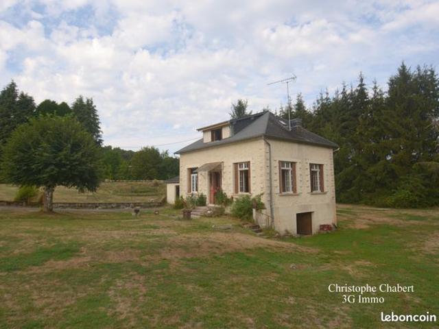 Vente | Maison | 4p | 3ch | 80 m² | La Courtine | Jardin