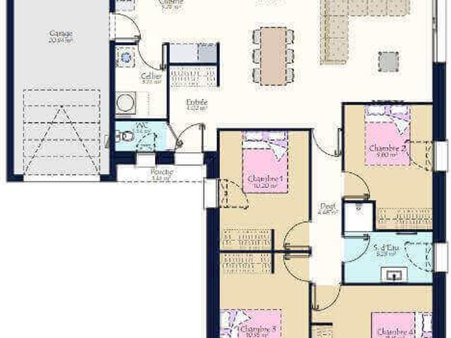 Vente Maison 5 pièces 104 m2 Beauvau