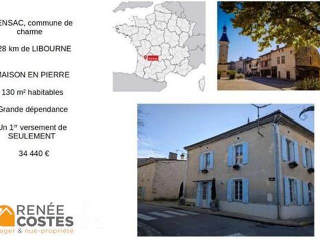 Vente Maison 5 pièces 106 m2 Libourne