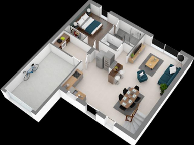 Vente Maison 5 pièces 100 m2 La Tour Saint Gelin