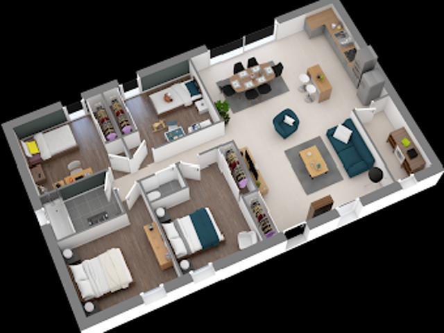 Vente Maison 5 pièces 100 m2 Rieux