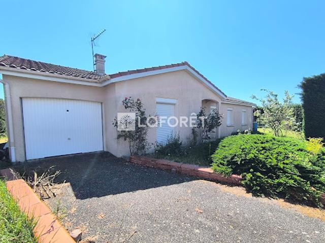 Vente Maison 5 pièces 101 m2 La Salvetat Saint Gilles