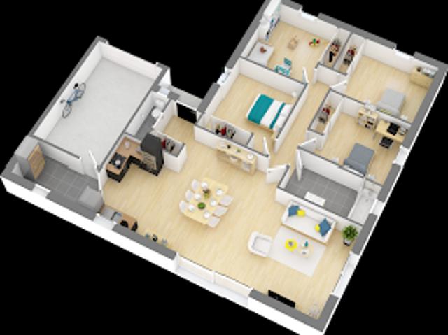 Vente Maison 5 pièces 103 m2 Saint Benoît la Forêt