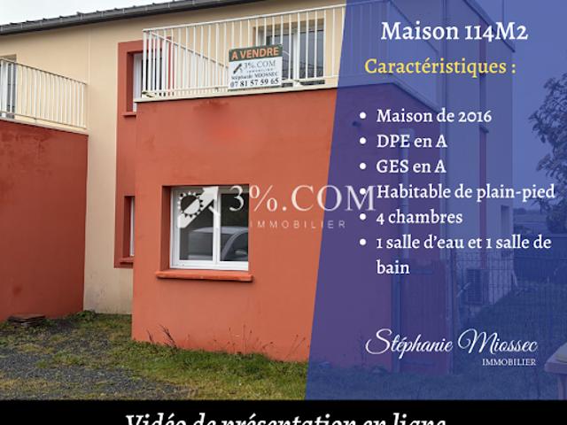 Vente Maison 5 pièces 114 m2 Ploufragan