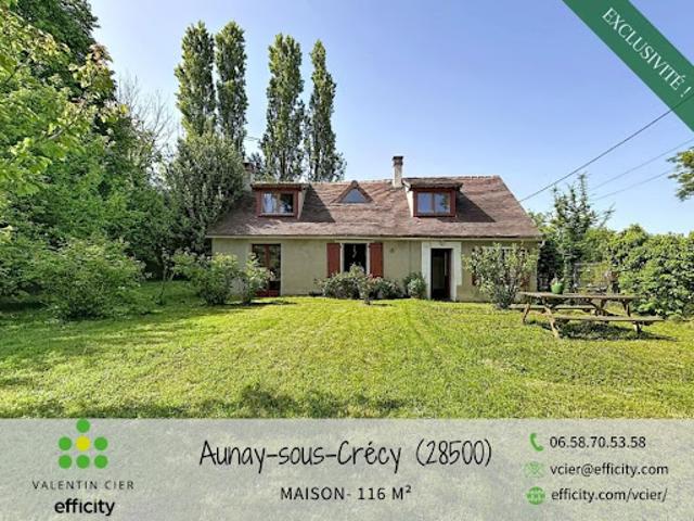Vente Maison 5 pièces 116 m2 Aunay sous Crécy