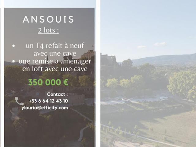Vente Maison 5 pièces 120 m2 Ansouis