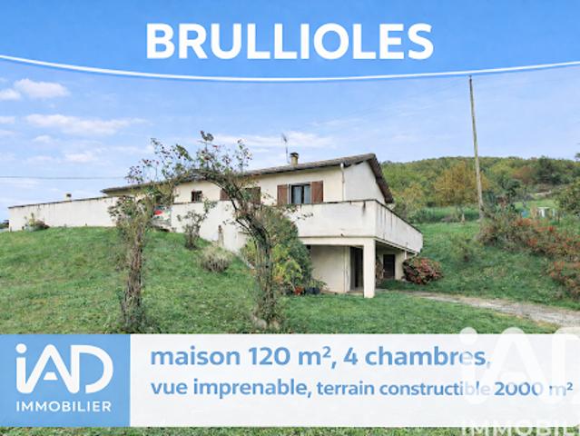 Vente Maison 5 pièces 120 m2 Brullioles