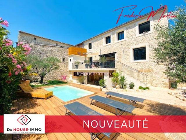Vente Maison 5 pièces 120 m2 Uzès