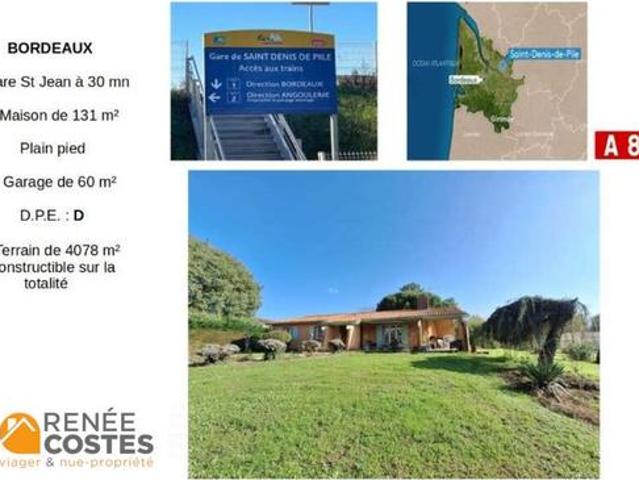 Vente Maison 5 pièces 135 m2 Libourne