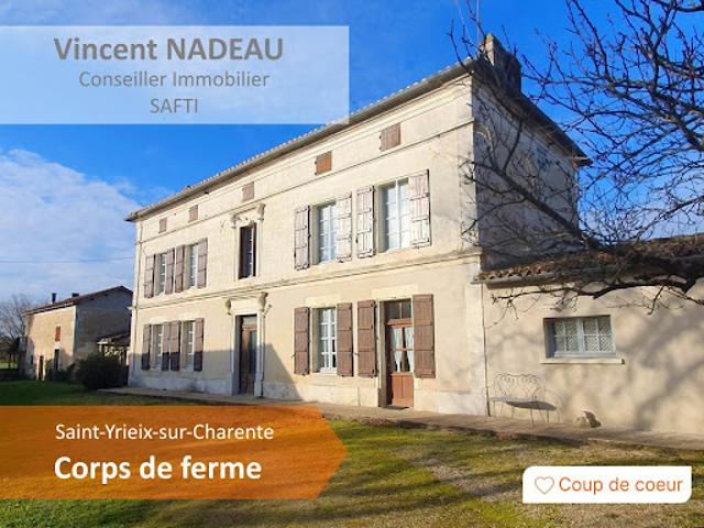 Vente Maison 5 pièces 175 m2 Saint Yrieix sur Charente