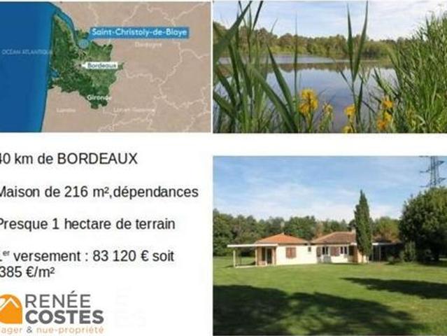 Vente Maison 5 pièces 216 m2 Bordeaux