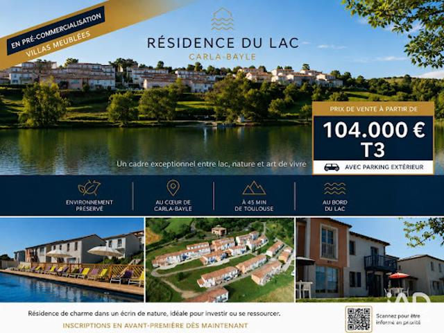 Vente Maison 5 pièces 77 m2 Carla Bayle