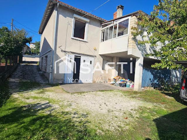 Vente Maison 5 pièces 80 m2 Riberac