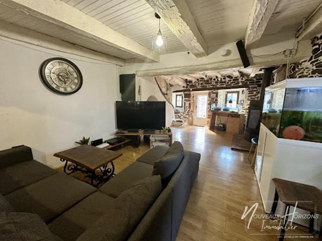 Vente Maison 5 pièces 86.68 m2 Chaillac sur Vienne