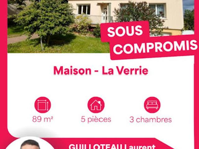 Vente Maison 5 pièces 89 m2 Chanverrie