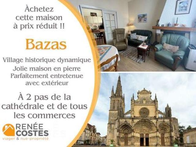 Vente Maison 5 pièces 90 m2 Bazas