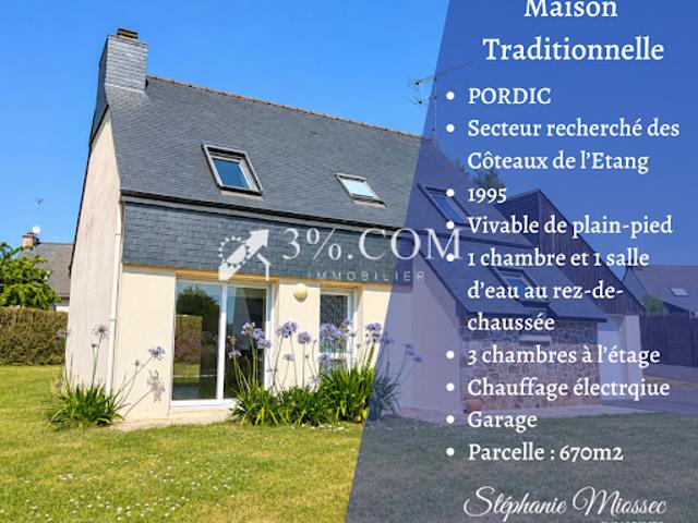 Vente Maison 5 pièces 98 m2 Pordic