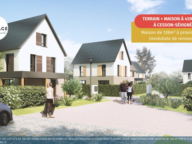 Vente maison 5 pièces Cesson Sévigné 35