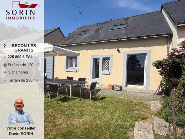 Vente maison 5 pièces Bécon les Granits 49