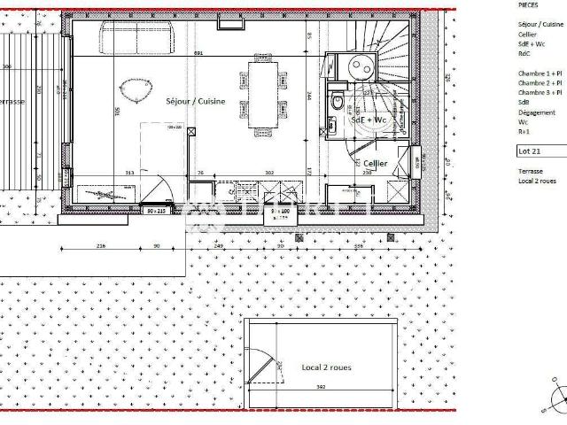 Vente maison 5 pièces Gétigné 44