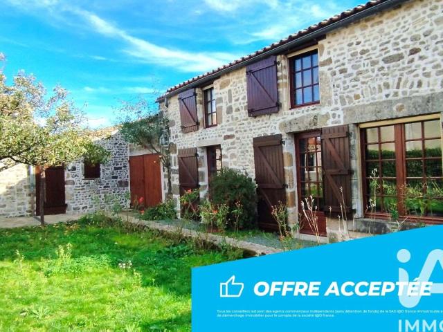 Vente maison 5 pièces Marsais Sainte Radégonde 85
