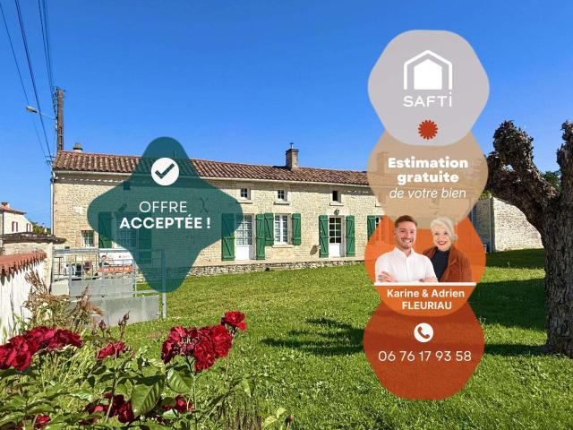 Vente maison 5 pièces Nieul sur l'Autise 85