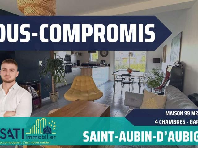 Vente maison 5 pièces Saint Aubin d'Aubigné 35