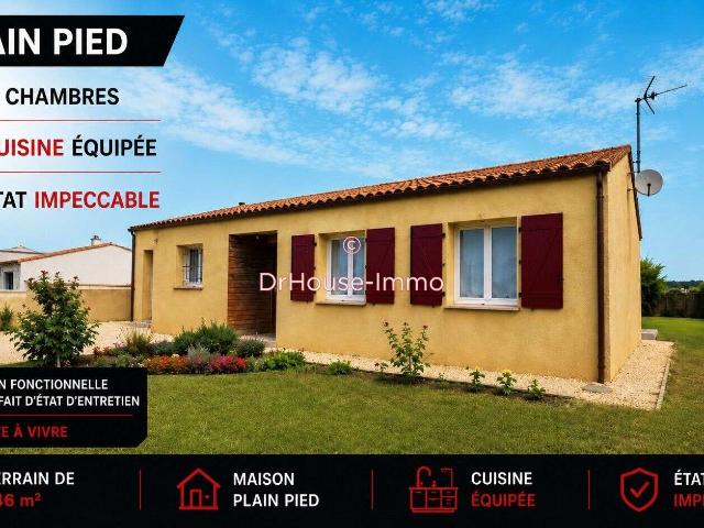Vente maison 5 pièces Saint Jean de Beugné 85