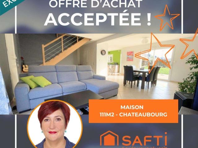 Vente maison 5 pièces Saint melaine 35