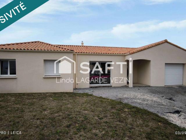 Vente maison 5 pièces Rives de l'Yon 85