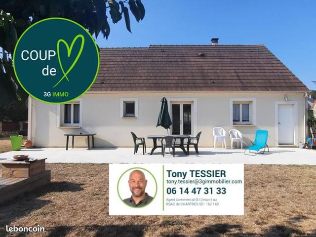 Vente | Maison | 5p | 3ch | 94 m² | Nogent le Roi | Terrasse · Jardin · Piscine