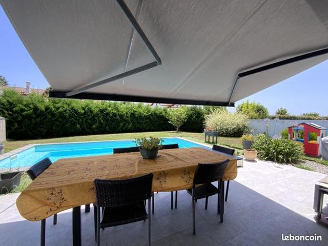 Vente | Maison | 5p | 4ch | 106 m² | Jatxou | Expo Sud Ouest | Terrasse · Jardin · Piscine