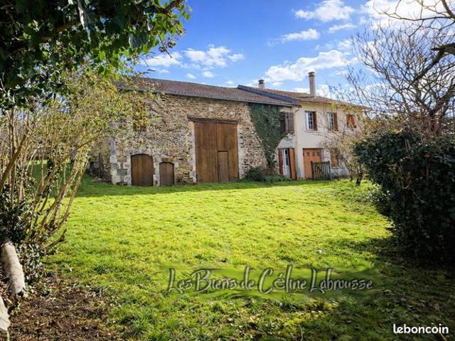 Vente | Maison | 5p | 4ch | 92.00 m² | Saint Jory de Chalais | Jardin