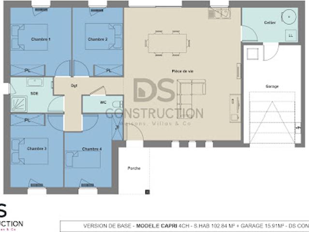 Vente Maison 6 pièces 100 m2 Chatellerault