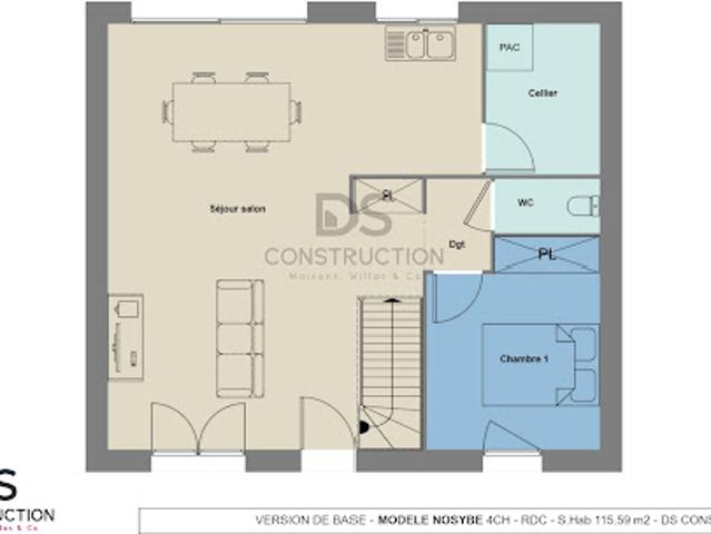 Vente Maison 6 pièces 115 m2 Chatellerault